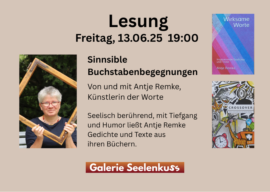 Lesung mit Antje (150 x 107 mm)