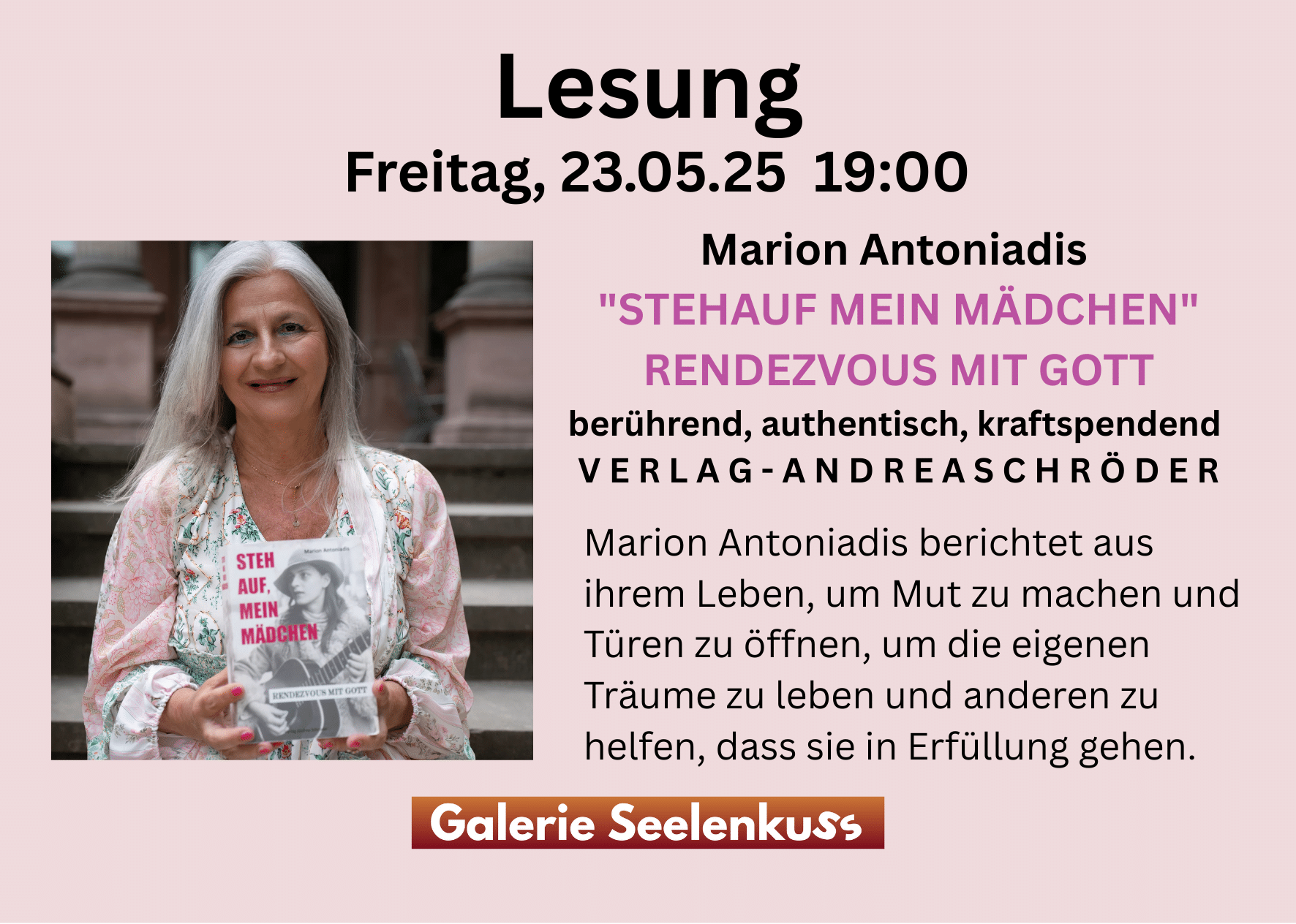 Lesung mit Marion (150 x 107 mm)