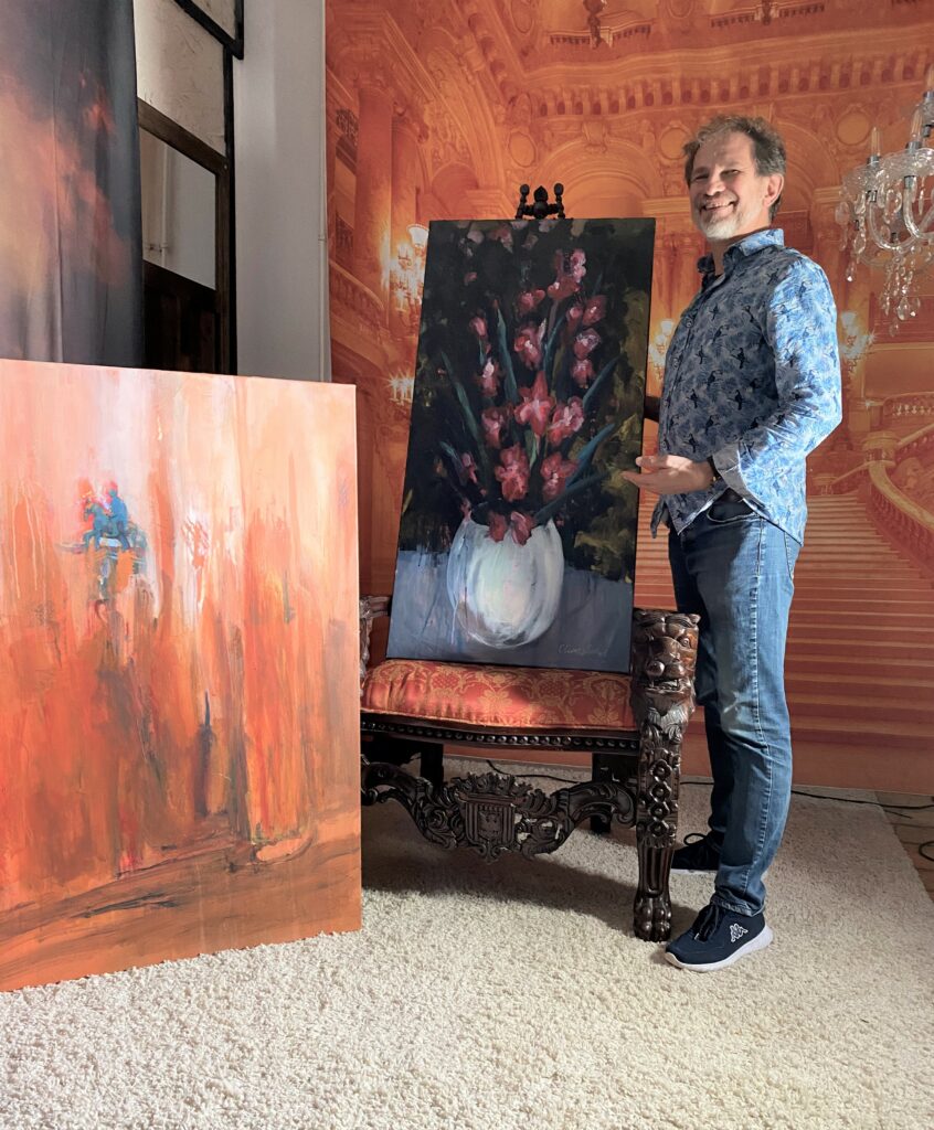 Oliver Heubeck Privatausstellung Malerei